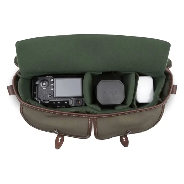 Billingham Hadley Pro 2020 Sage Fibrenyte/Black Leather 