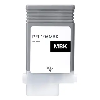 Canon Blekk PFI-106MBK Matt Black 130ml Blekk for iPF6400/6450 130ml