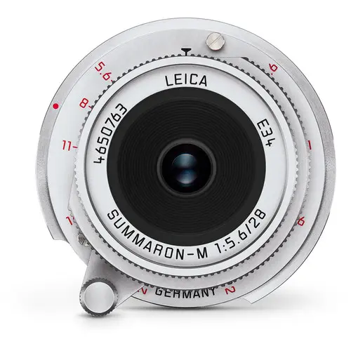 Leica Summaron-M 28mm f/5.6 ASPH Sølvkrom 