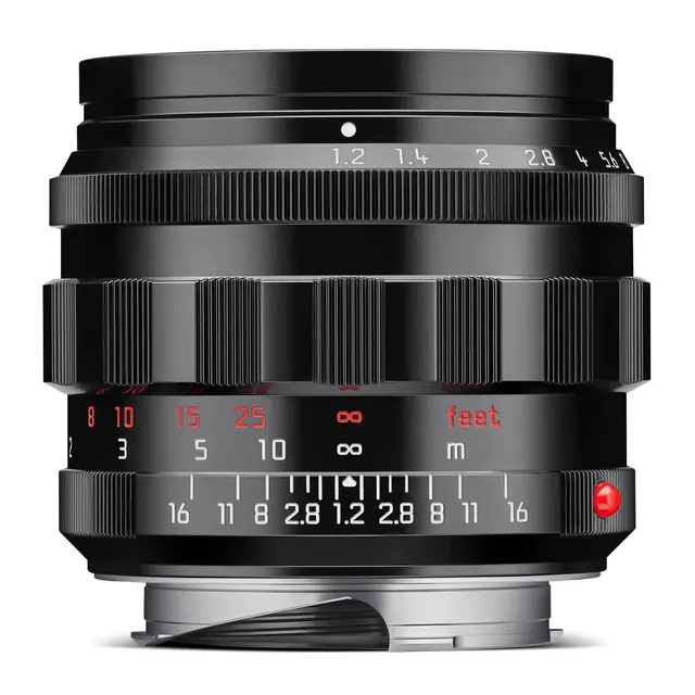 Leica Noctilux-M 50 f/1.2 ASPH Glossy Black Paint Finish 