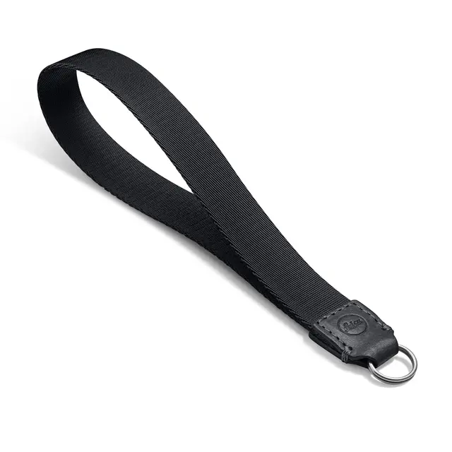 Leica Wrist Strap, fabric/leather Black 