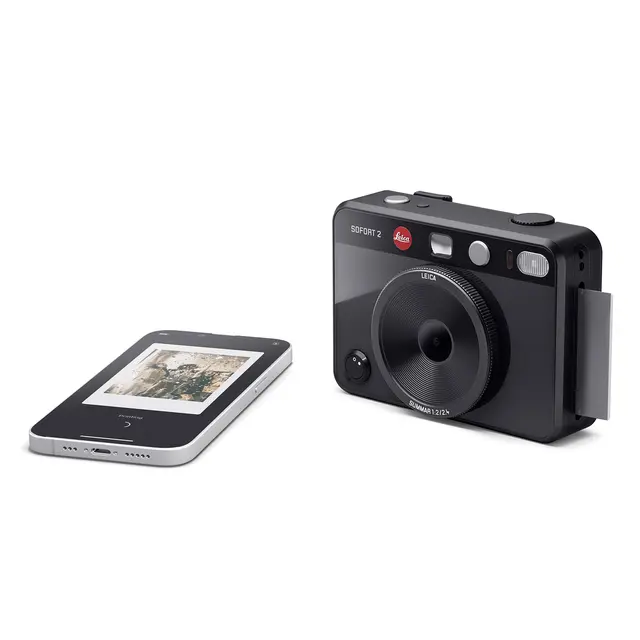 Leica SOFORT 2 Black Instantkamera 