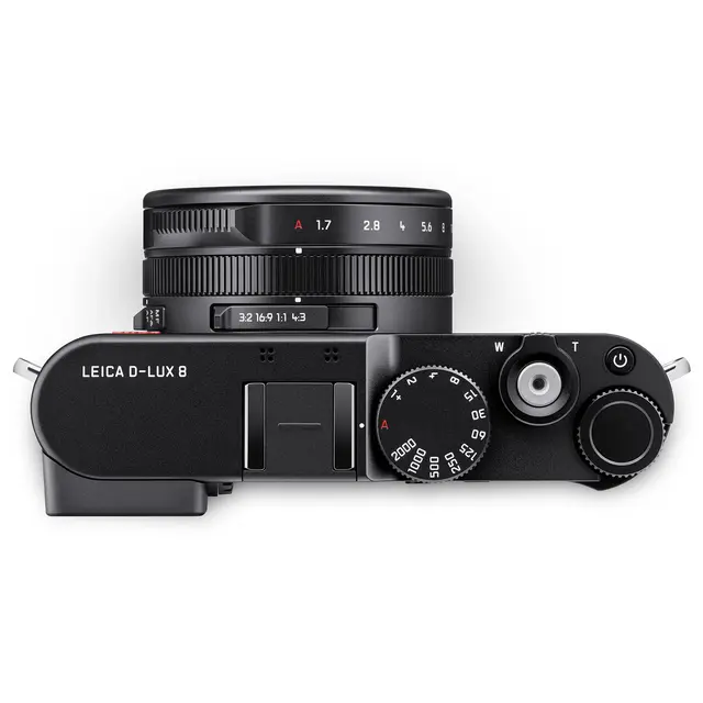 Leica D-Lux 8 Sort Kompaktkamera 24-75mm f/1,7-2,8, 4/3" 