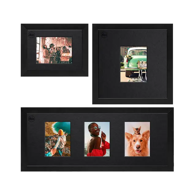 Leica SOFORT Picture Frame-Set Linden Black 